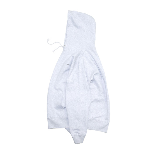 PRIME GALLERY BAR LOGO HOODY - ASH