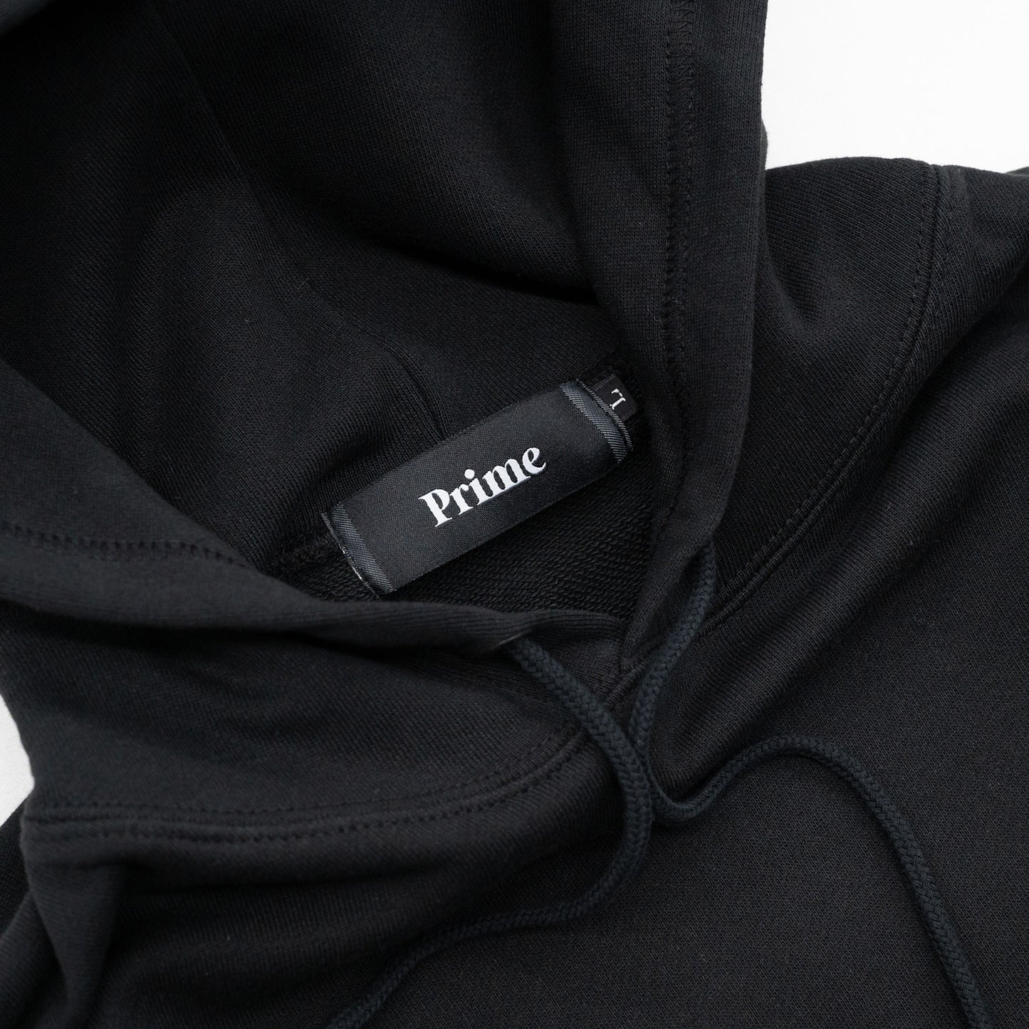 PRIME GALLERY BAR LOGO HOODY - BLACK