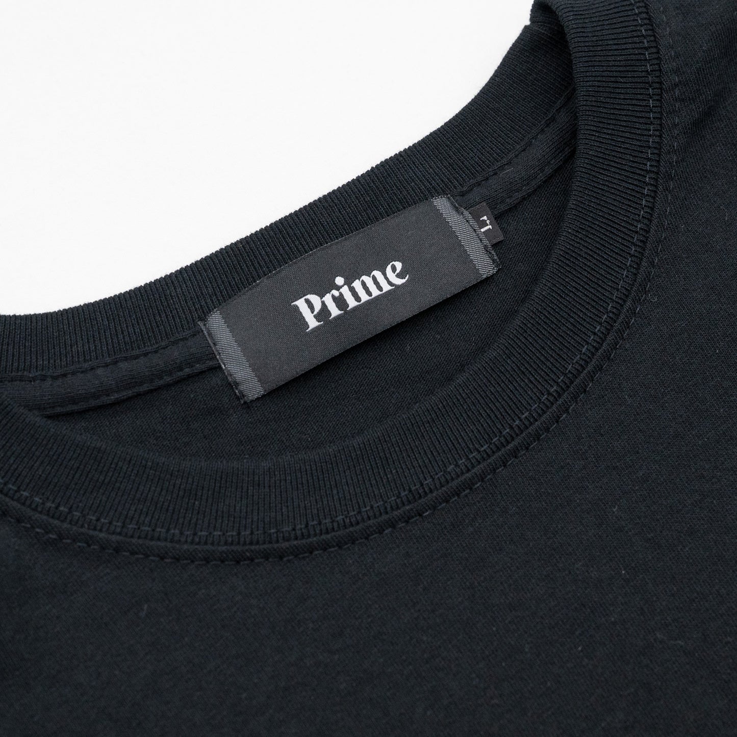 PRIME GALLERY LOGO L/S TEE - BLACK