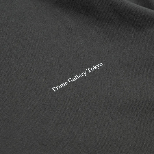 PRIME GALLERY LOGO L/S TEE - SUMI BLACK