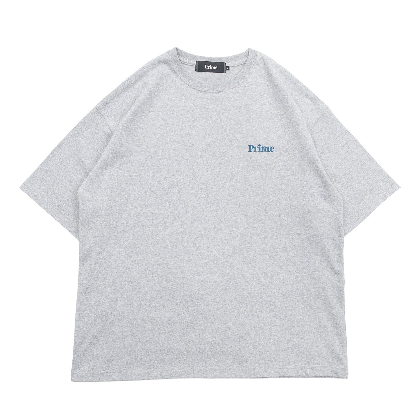 PRIME OG LOGO EMB S/S TEE - ASH