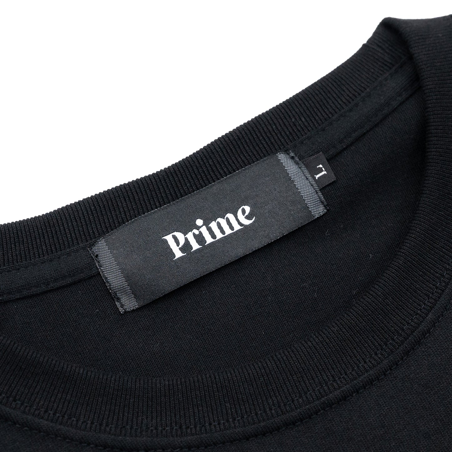 PRIME OG LOGO EMB S/S TEE - BLACK