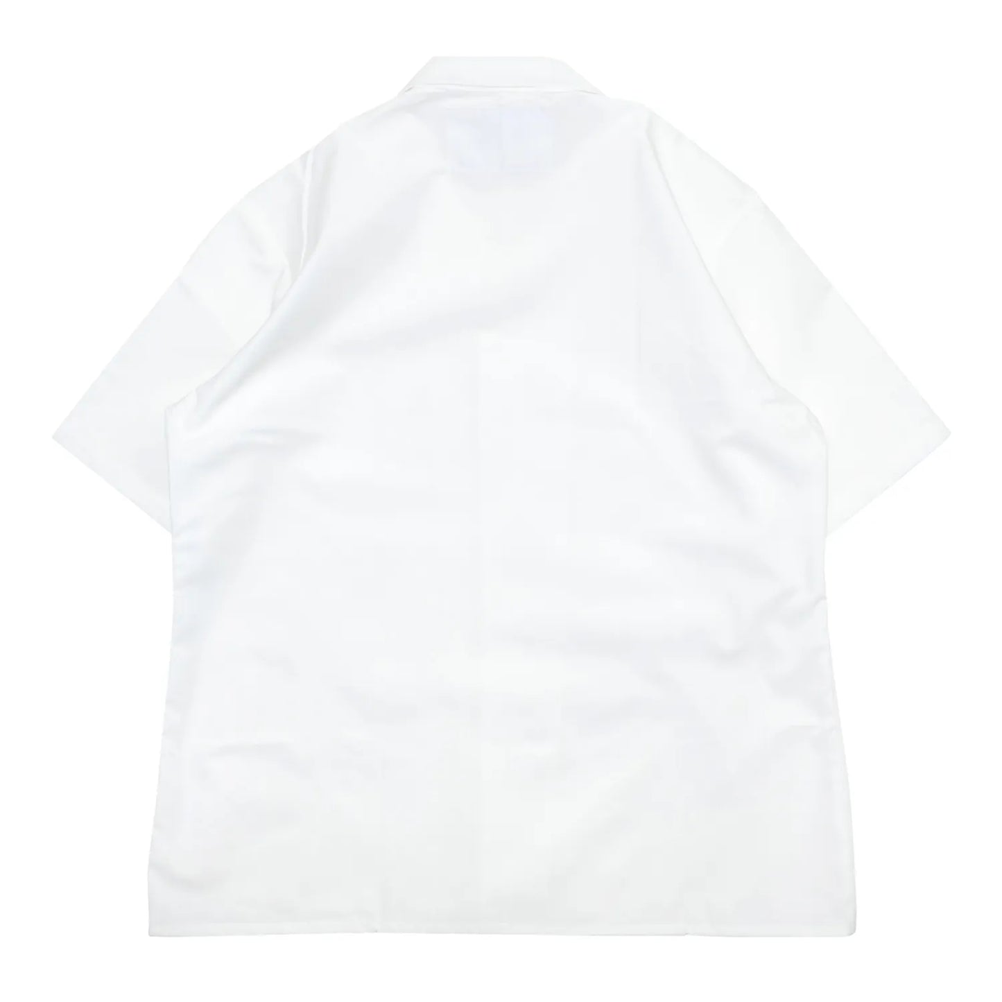Primeがセレクトするビンテージウェア「PRIME VINTAGE」の「US MILITARY STAFF S/S SHIRTS」のWHITEカラーの背面からの商品写真