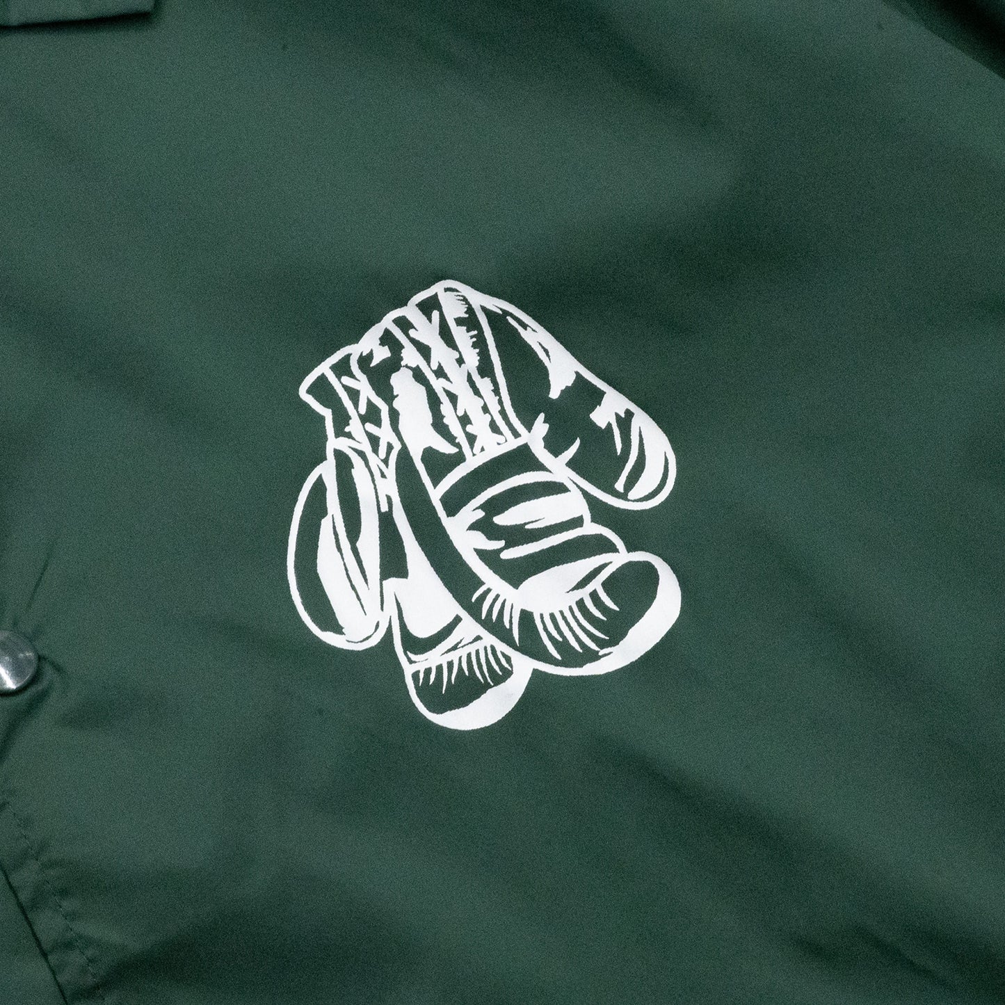 PRIZE FIGHTER CUTLERY / COACH JACKET - GREEN (DEAD STOCK)