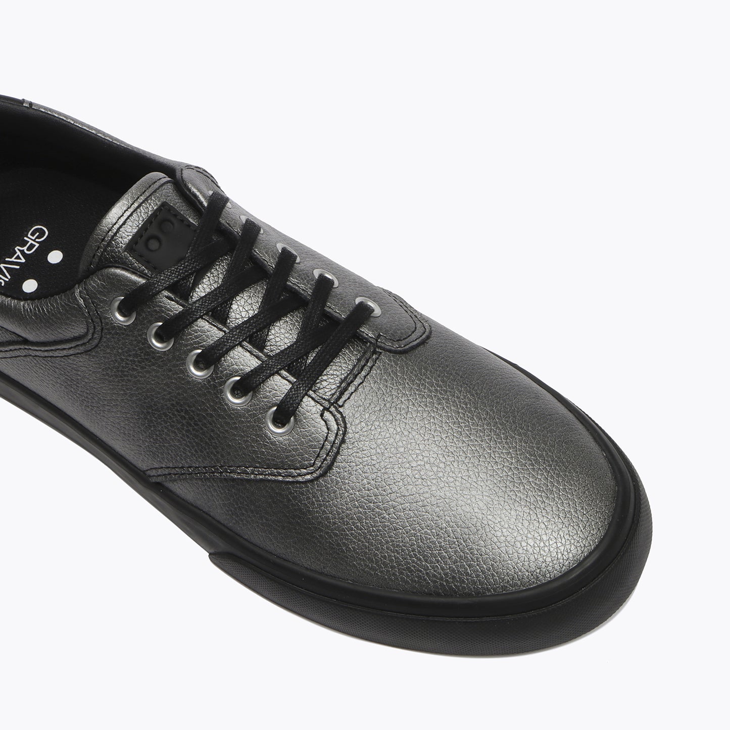 GRAVIS SKATEBOARDING FILTER LEATHER - METAL/BLACK