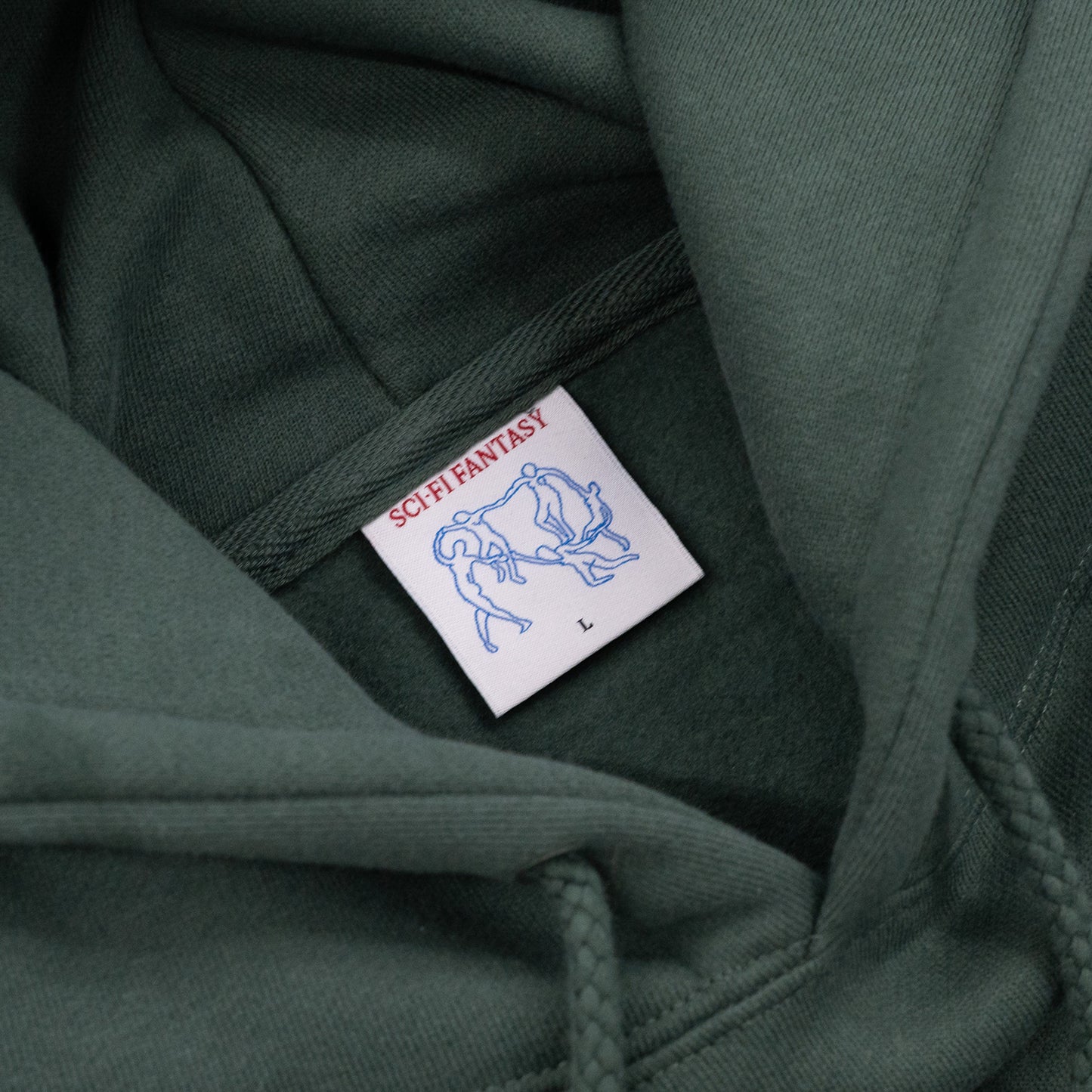SCI-FI FANTASY OG LOGO HOODIE - ALPINE