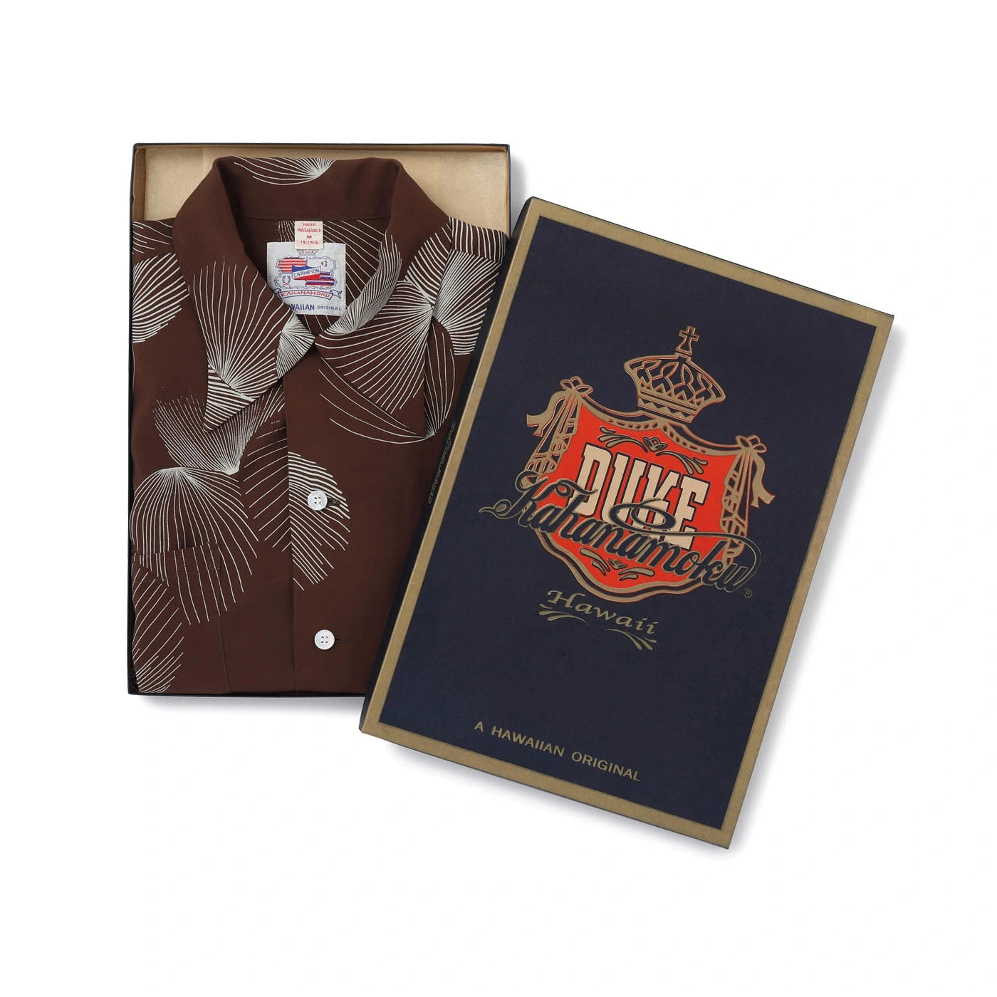 SUN SURF DUKE KAHANAMOKU SPECIAL EDITION DUKE'S SHELL SHORT SLEEVE - BLACK(DK39450)