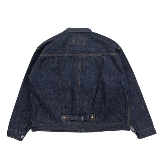 SUGER CANE 13oz. DENIM BLOUSE 1936 MODEL T-BACK - ONE WASH (SC11936T)