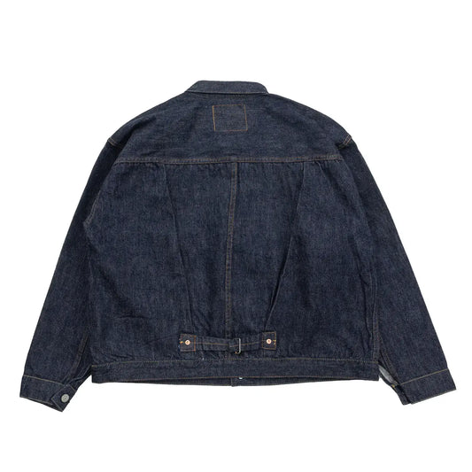 SUGER CANE 13oz. DENIM BLOUSE 1936 MODEL T-BACK - ONE WASH(SC11936T)