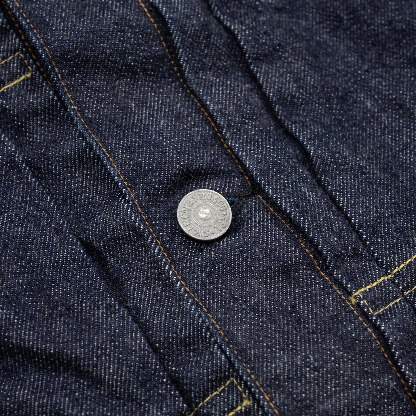 SUGER CANE 13oz. DENIM BLOUSE 1936 MODEL T-BACK - ONE WASH (SC11936T)