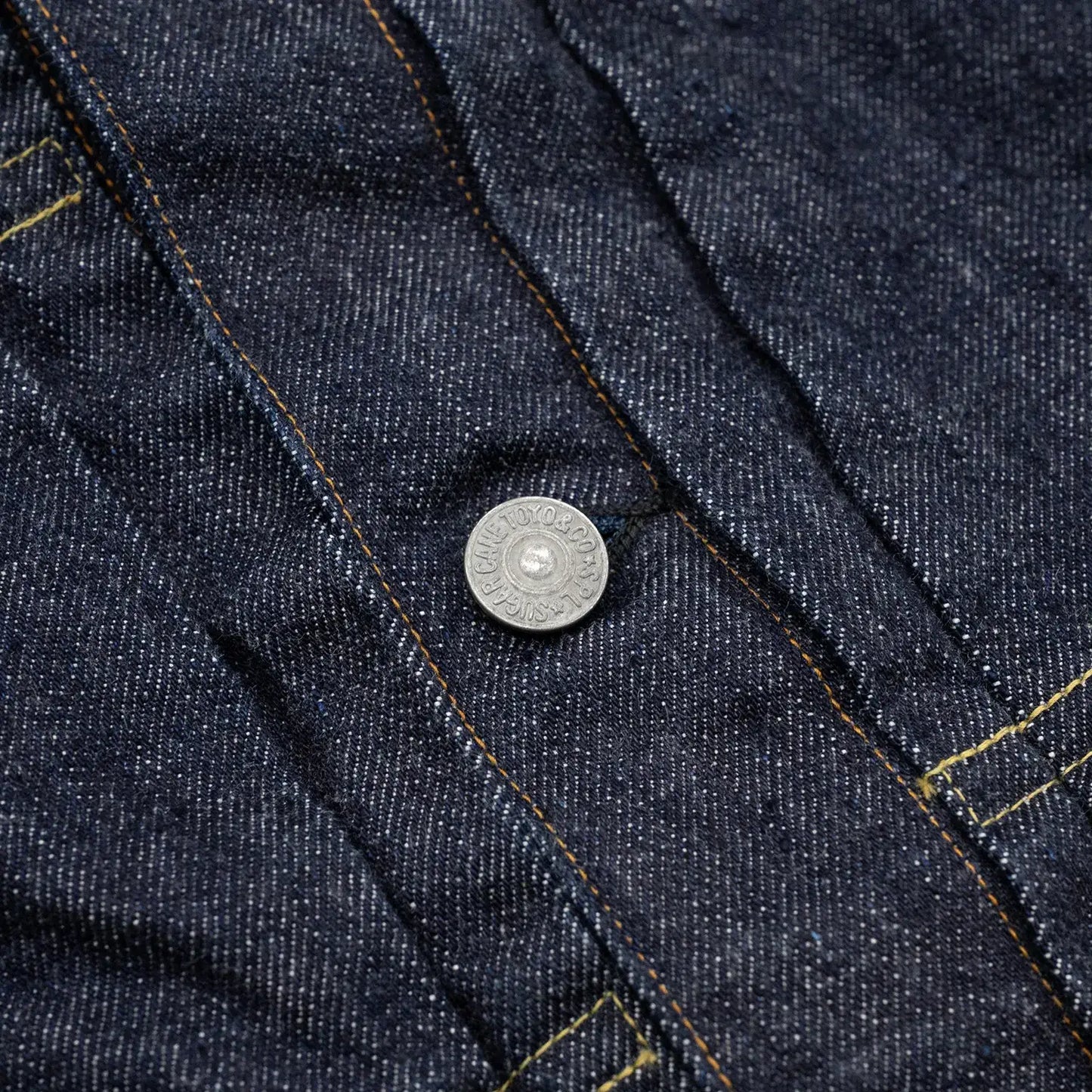 SUGER CANE 13oz. DENIM BLOUSE 1936 MODEL T-BACK - ONE WASH(SC11936T)