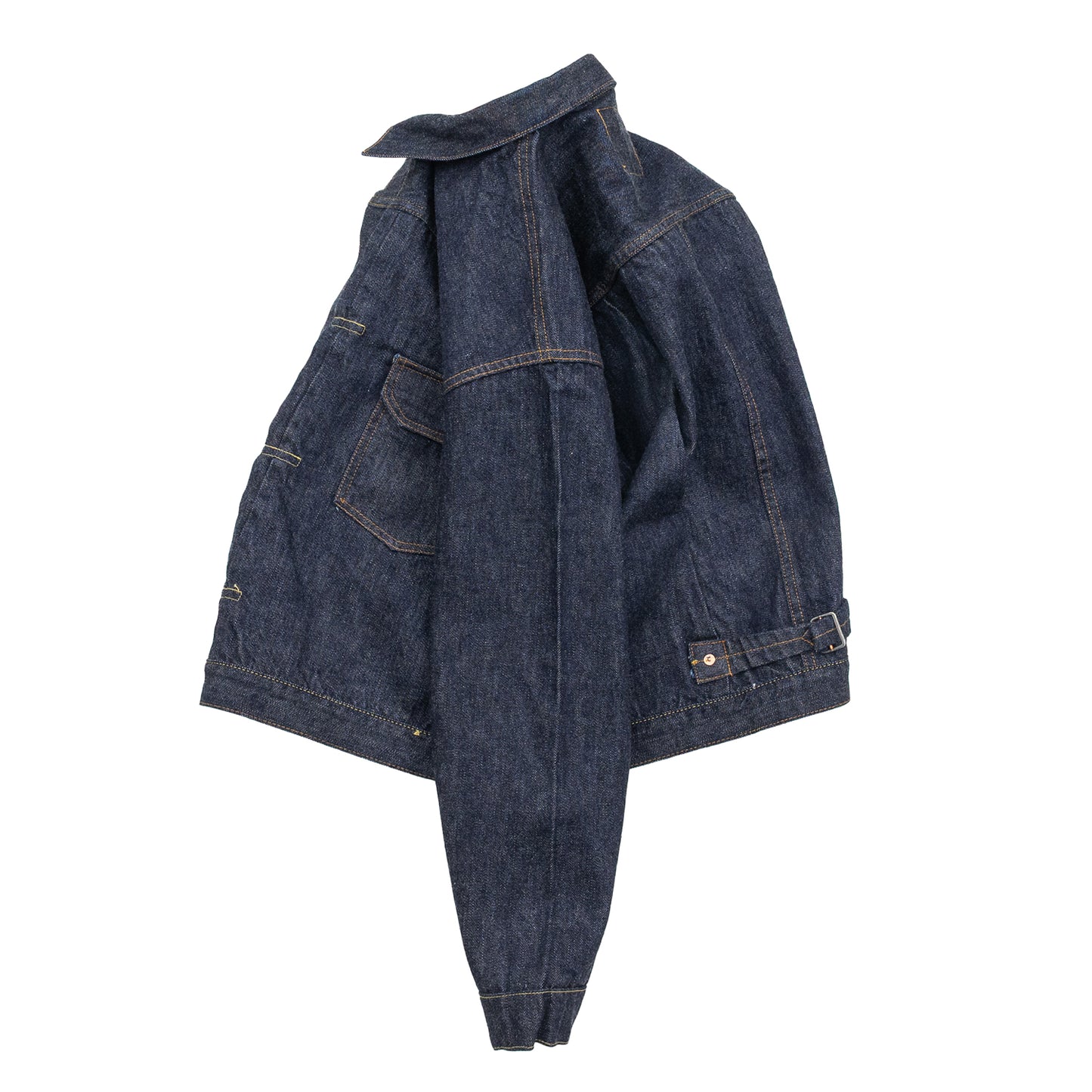 SUGER CANE 13oz. DENIM BLOUSE 1936 MODEL T-BACK - ONE WASH (SC11936T)