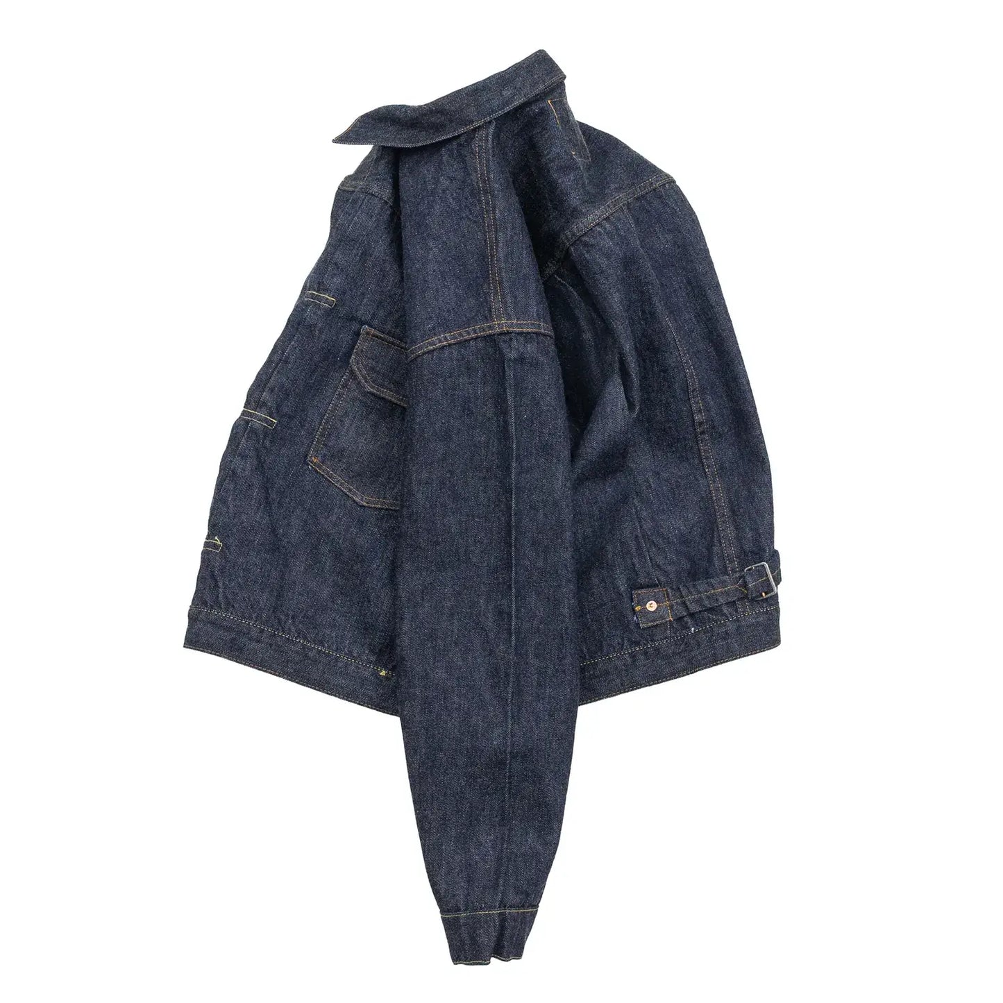 SUGER CANE 13oz. DENIM BLOUSE 1936 MODEL T-BACK - ONE WASH(SC11936T)
