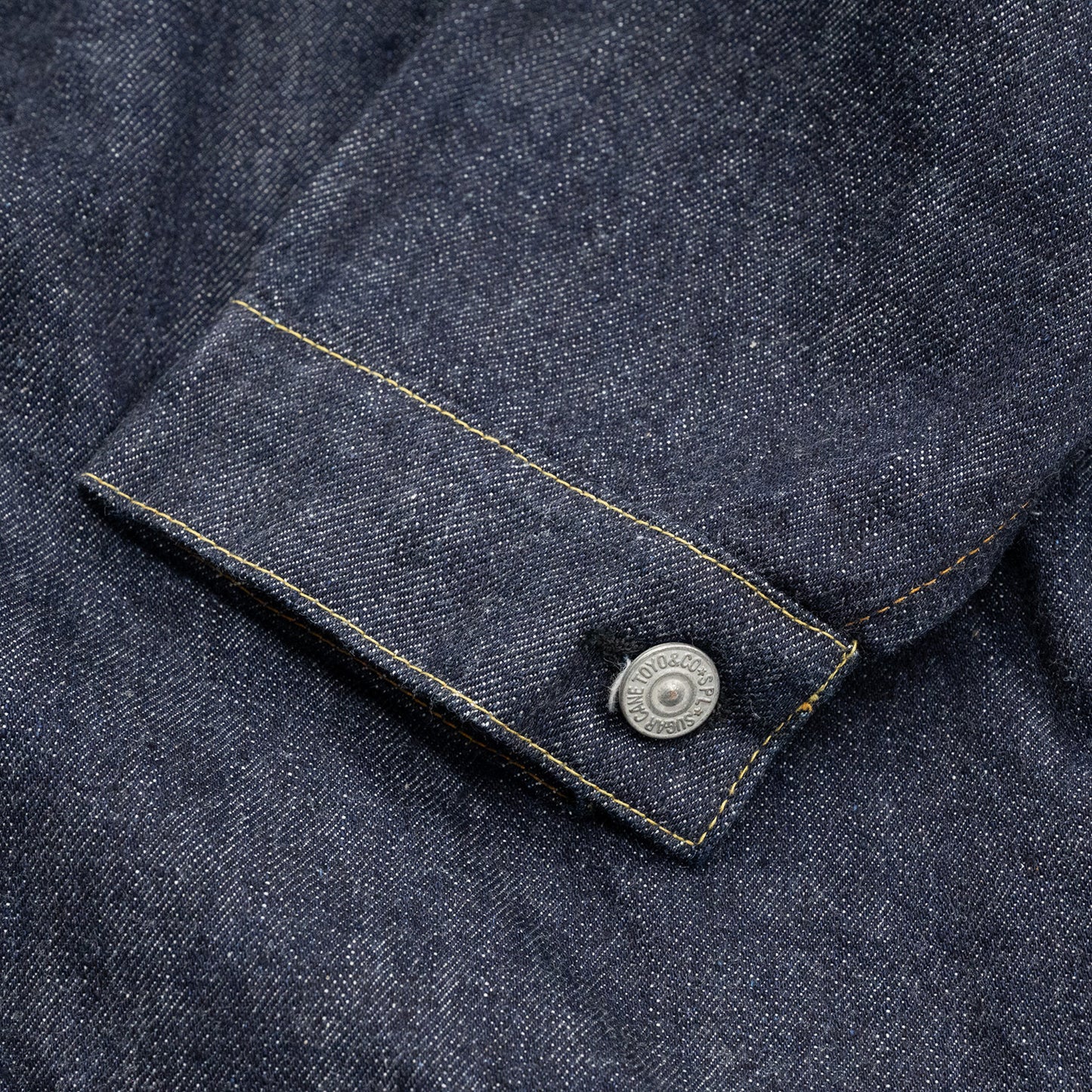 SUGER CANE 13oz. DENIM BLOUSE 1936 MODEL T-BACK - ONE WASH (SC11936T)