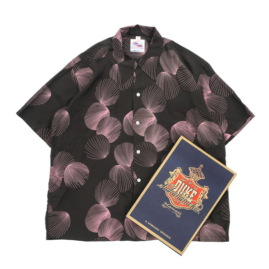 SUN SURF DUKE KAHANAMOKU SPECIAL EDITION DUKE'S SHELL SHORT SLEEVE - BLACK(DK39450)