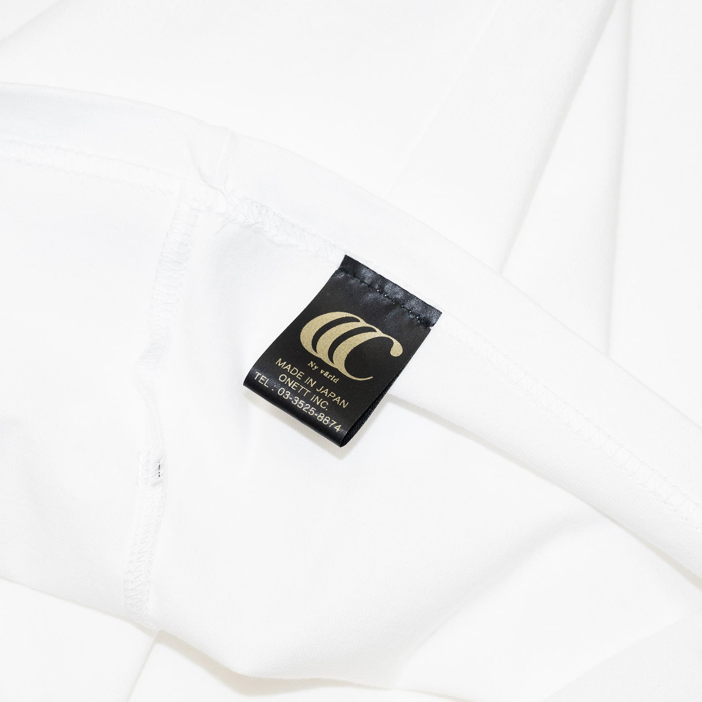 CLUMSY PICTURES LIMITED CCC S/S WIDE TEE - WHITE/BLACK