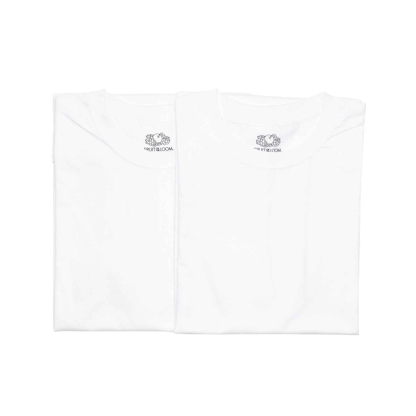 CLUMSY PICTURES FRUIT OF THE ROOM 2 PACK S/S TEE - WHITE