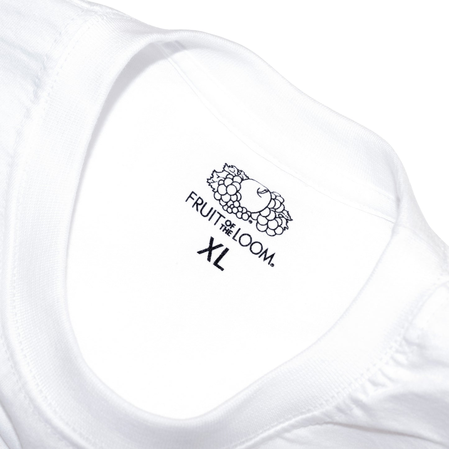 CLUMSY PICTURES FRUIT OF THE ROOM 2 PACK S/S TEE - WHITE