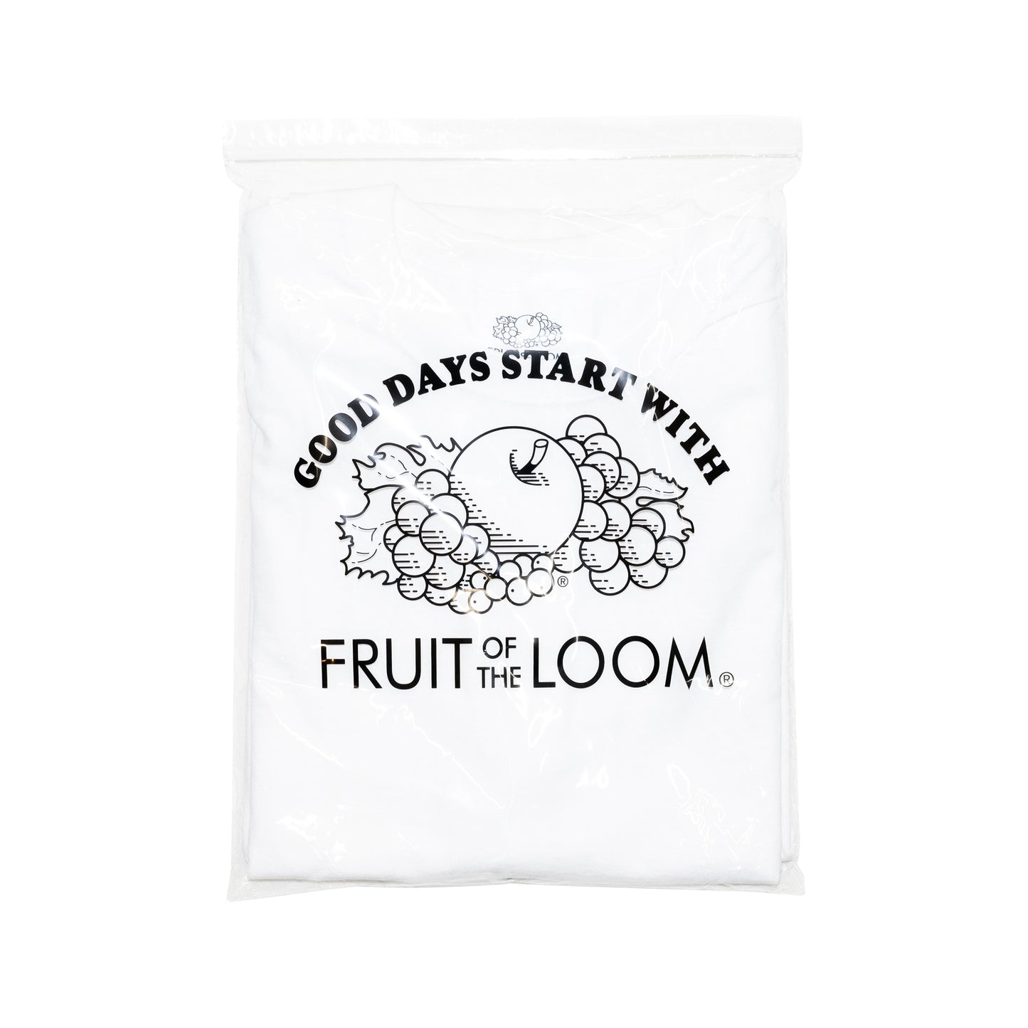 CLUMSY PICTURES FRUIT OF THE ROOM 2 PACK S/S TEE - WHITE