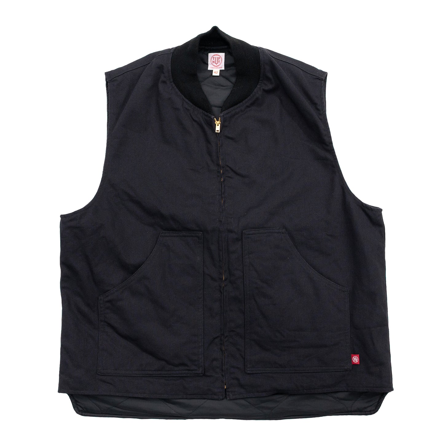 TUF-NUT COTTON DUCK WORK VEST - BLACK(TN15803)