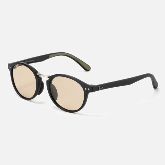 TYMER / OLIVER - MATT BLACK/BROWN LENS(TY105-MBK-PBR)