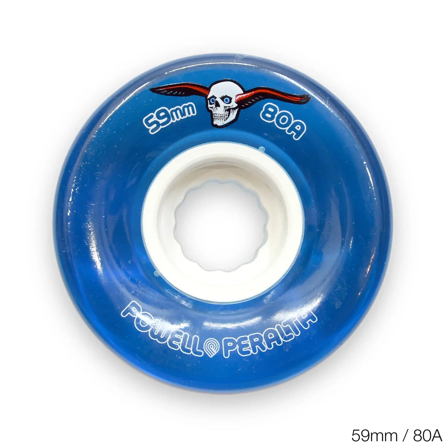 POWELL PERALTA CLEAR CRUISER BLUE - 59MM/80A