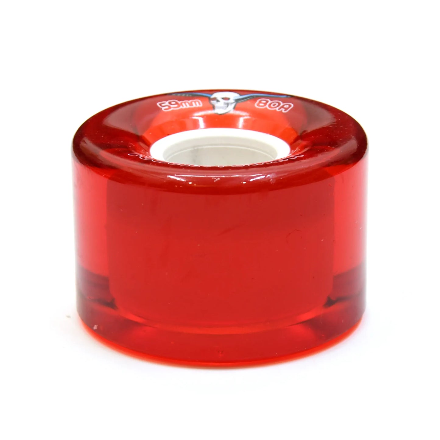 POWELL PERALTA CLEAR CRUISER RED - 59MM/80A