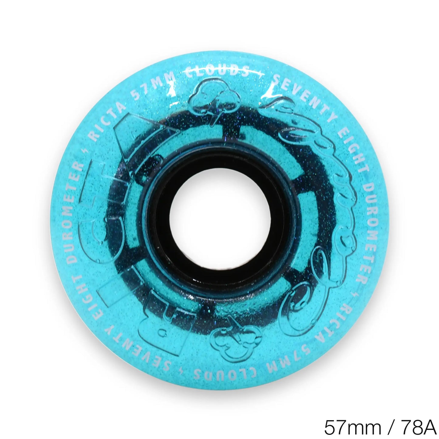 RICTA TEAM CLOUDS IRIDESCENT BLUE - 57MM / 78A