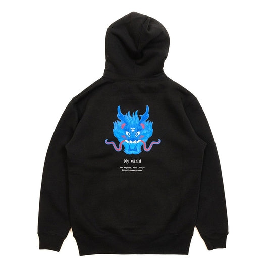 clumsy. Pictures パーカー DRAGON HOODY - BLACK(オリジナル10.0 ozボディ仕様)
