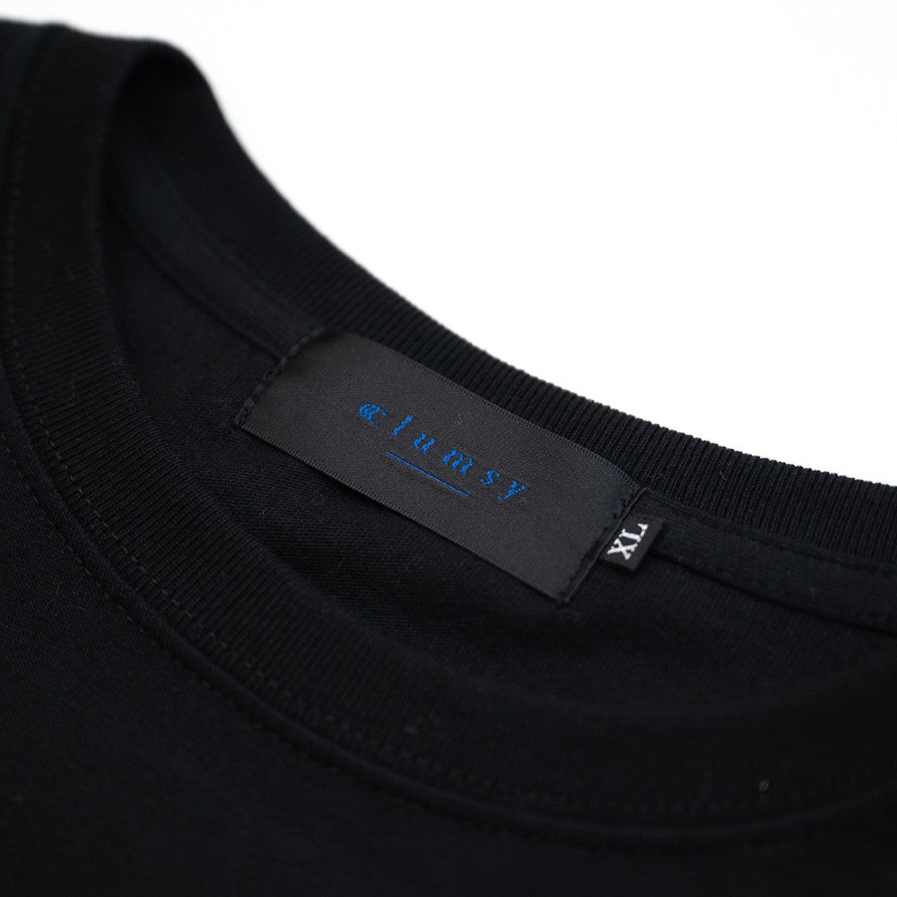 CLUMSY PICTURES T DRAGON S/S TEE - BLACK