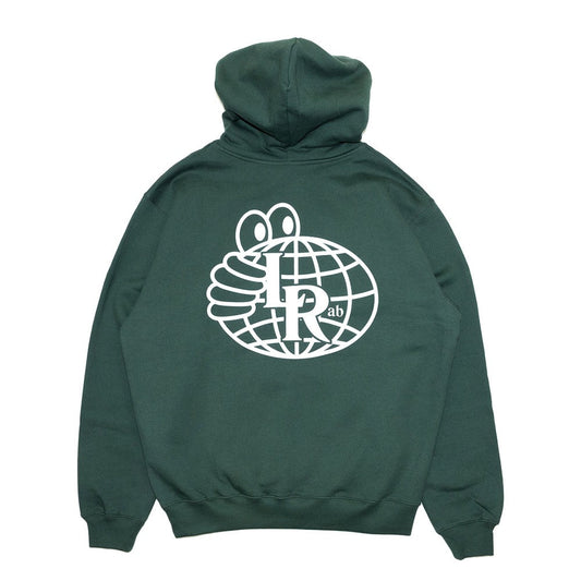 LAST RESORT AB パーカー ATLAS HOODIE - GREEN