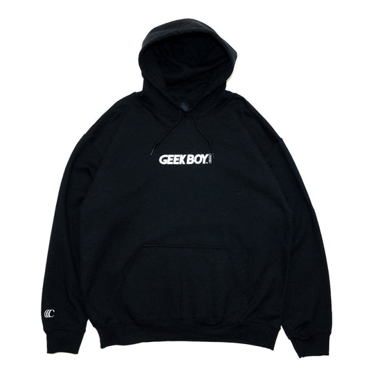 【23SP】 clumsy. Pictures パーカー GEEK BOY™ HOODY - BLACK(初回限定ステッカー付き)