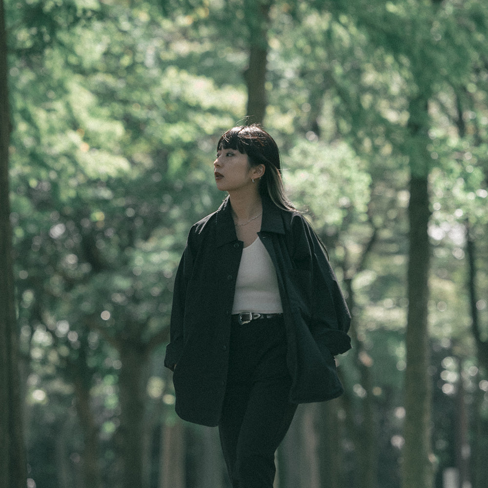 Anders™ CPO ARMY JACKET - BLACK