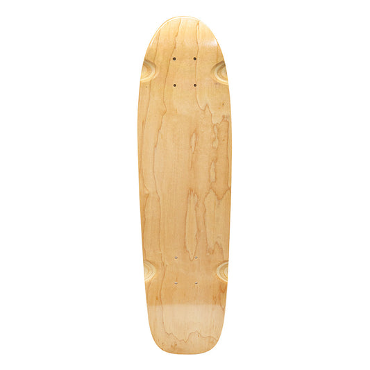 BLANK ブランククルーザーデッキ CRUISER NATURAL STAIN (無地) - 7.625