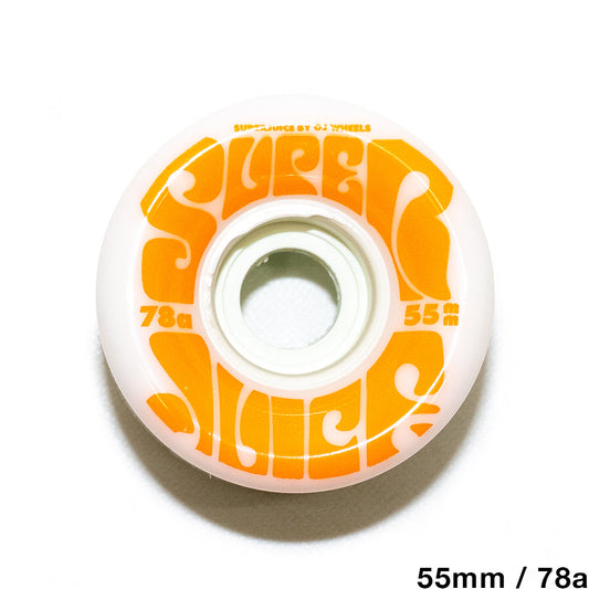 OJ WHEELS  クルーザーウィール TEAM SUPER JUICE MINI WHITE - 55MM / 78A