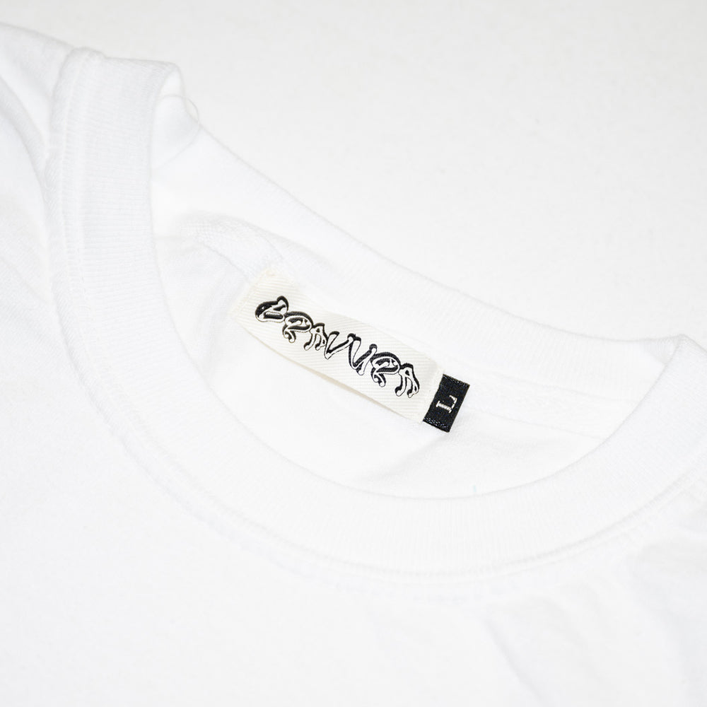 BRAVURA RECORDS 02 S/S TEE - WHITE