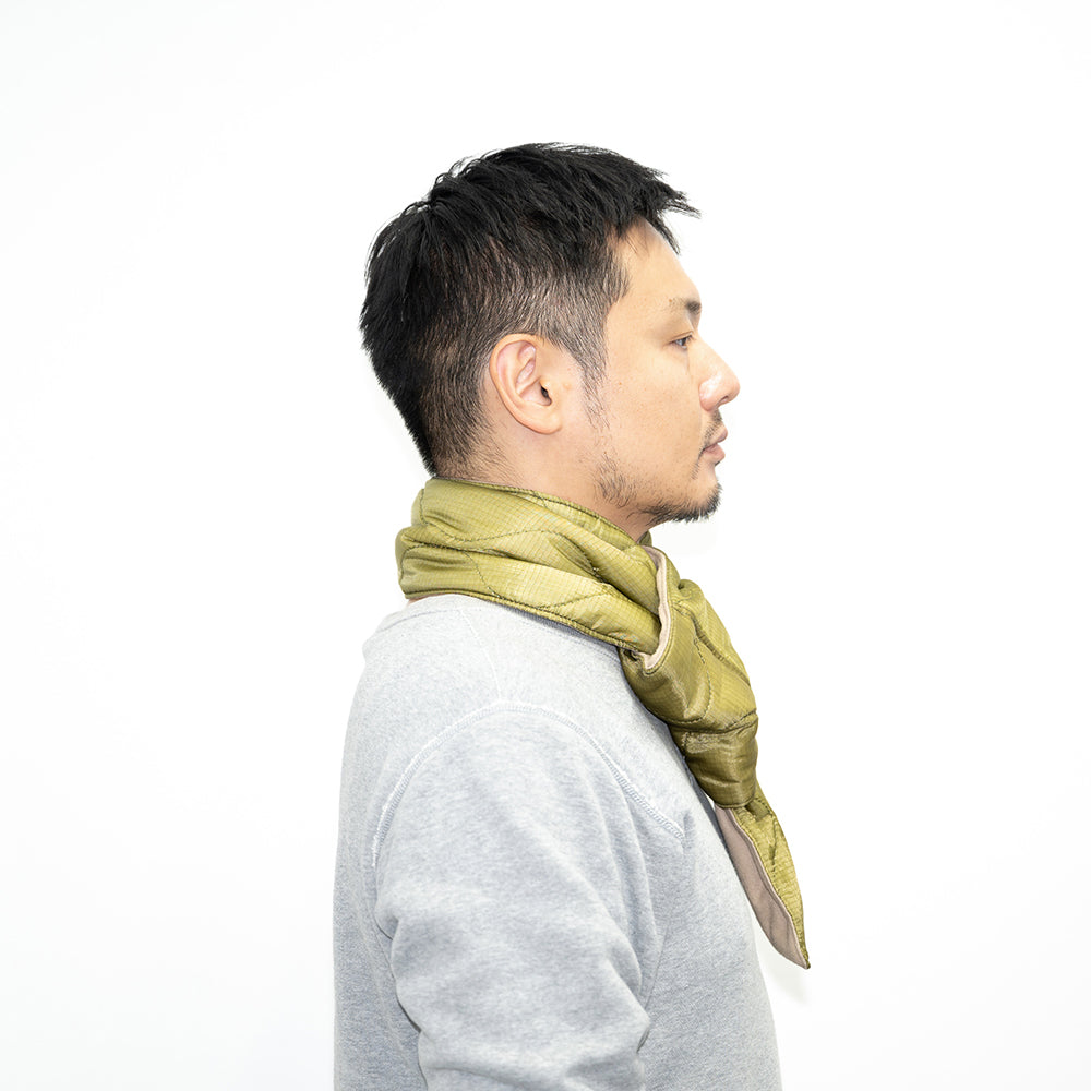 PRIME VINTAGE LINER FLEECE SCARF - OLIVE DRAB