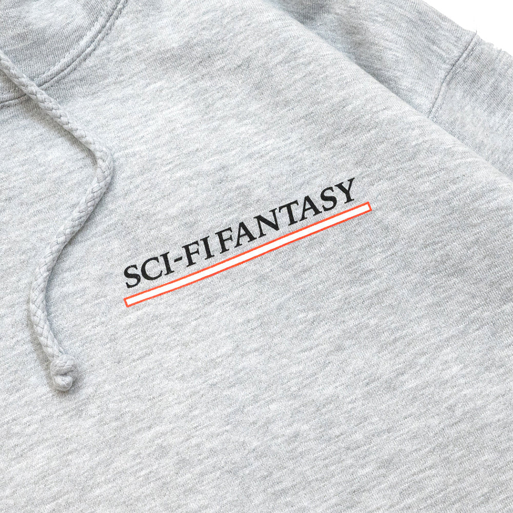 SCI-FI FANTASY IDUSTRIAL HOODIE - HT-GREY