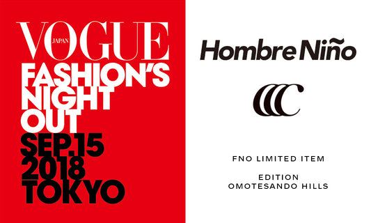 Hombre Nino x clumsy : VOUGE FNO 2018