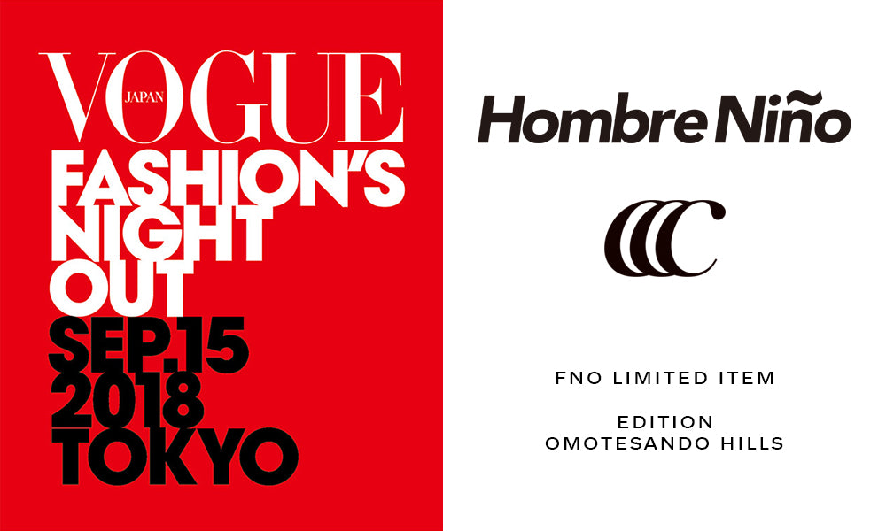 Hombre Nino x clumsy : VOUGE FNO 2018