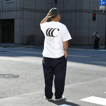 clumsy. PICTURES / LIMITED CCC S/S WIDE TEE - BLACK/TRUE YELLOW