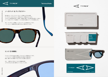 TYMER EYEWEAR BLAKE - MATT BLACK/GREY (TY101-MBK-GRY)