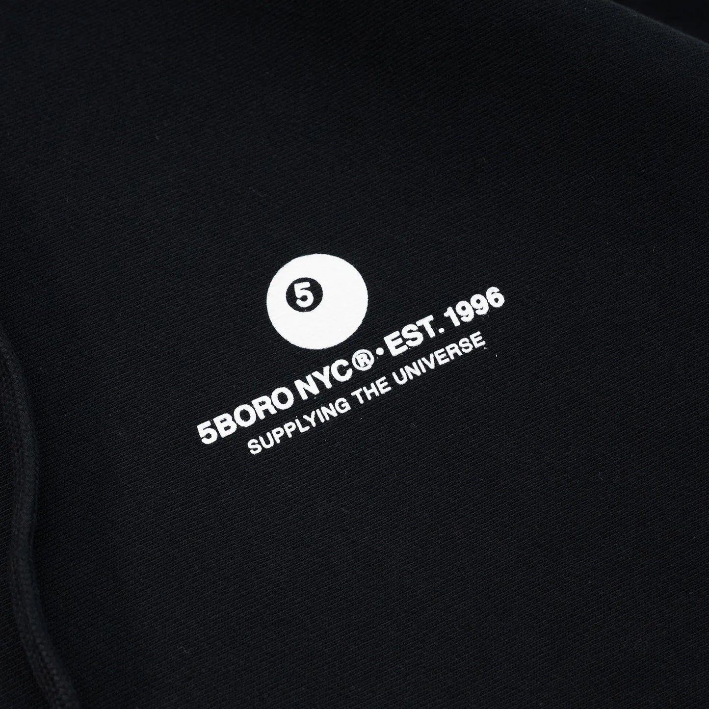 5BORO 5BALL DRAGON PULLOVER HOODIE - BLACK