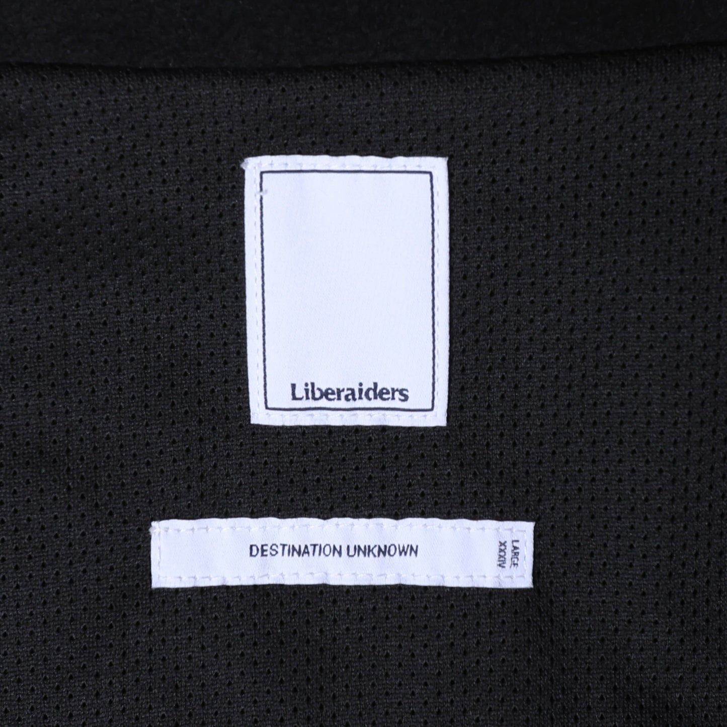 Liberaiders® FLEECE HALF ZIP JACKET 78303 - BLACK