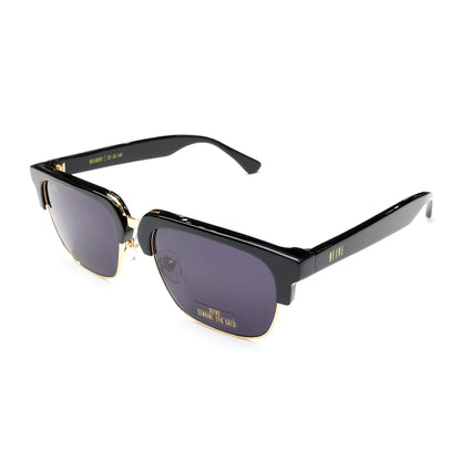 9FIVE / BELMONT BLACK ＆ 24K GOLD SUNGLASSES