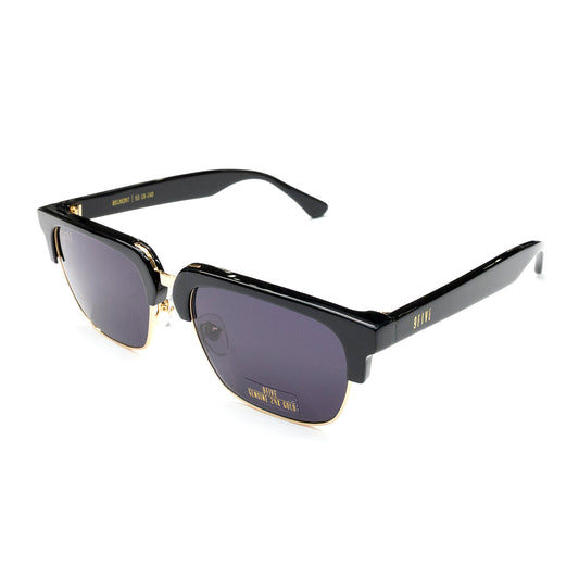 9FIVE / BELMONT BLACK ＆ 24K GOLD SUNGLASSES