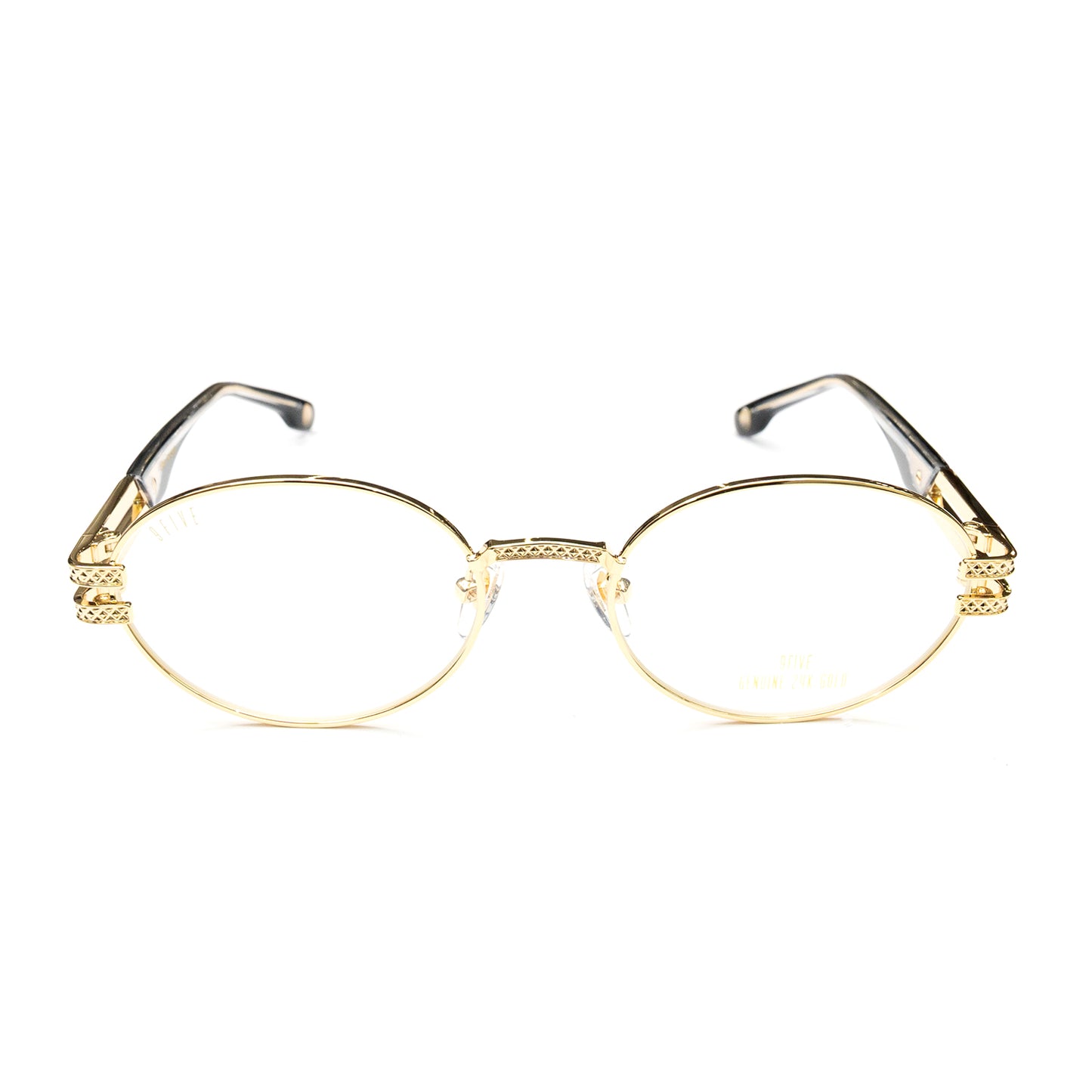 9FIVE / OCEAN BLACK & 24K GOLD SUNGLASSES