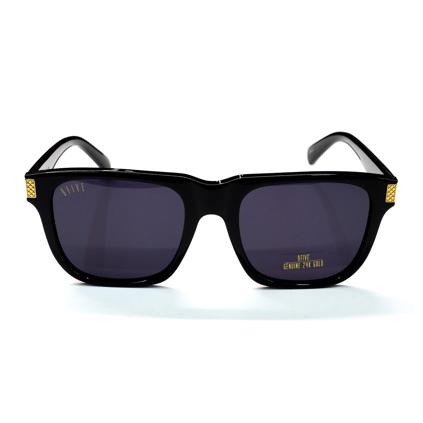9FIVE / OCEAN BLACK & 24K GOLD SUNGLASSES