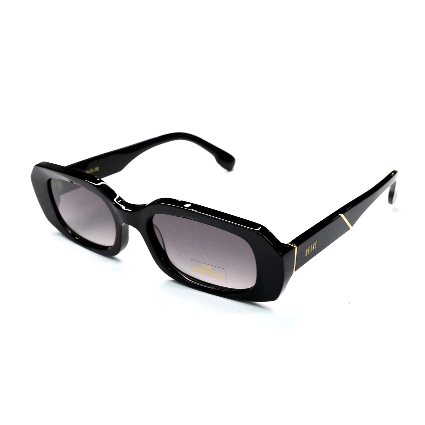9FIVE / SOMA BLACK & 24K GOLD GRADATION SUNGLASSES