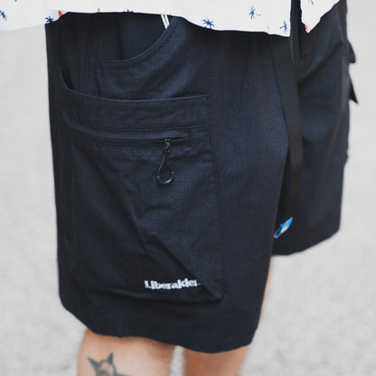 Liberaiders / CORDURA RIP UTILITY SHORTS - BLACK
